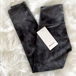 Lululemon Wunder Train HR Tight 25” Diamond Dye